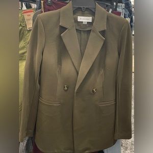Olive green blazer